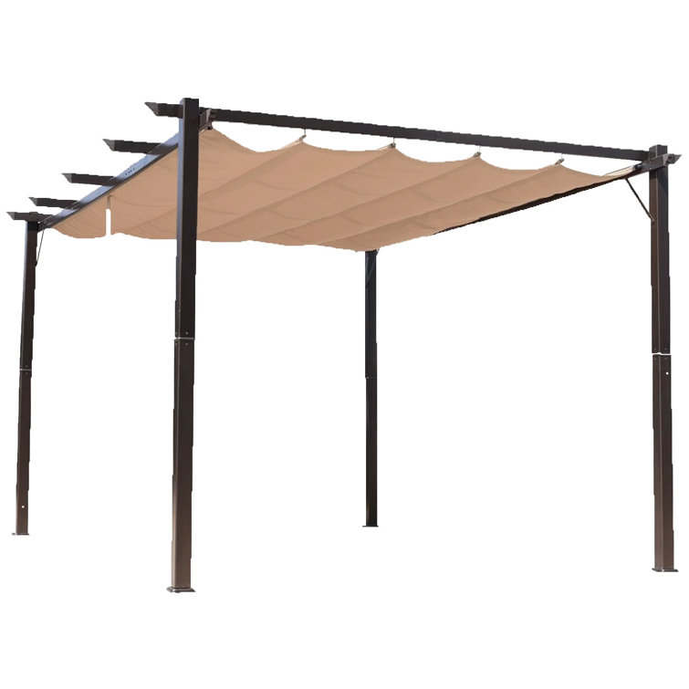 Garden Winds Beige Fabric Replacement Canopy for Pergola Wayfair Canada